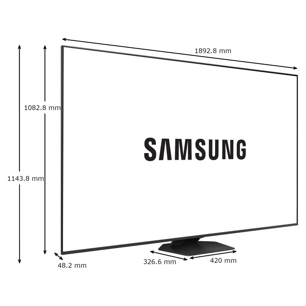 Téléviseur QLED 4K écran 85 po