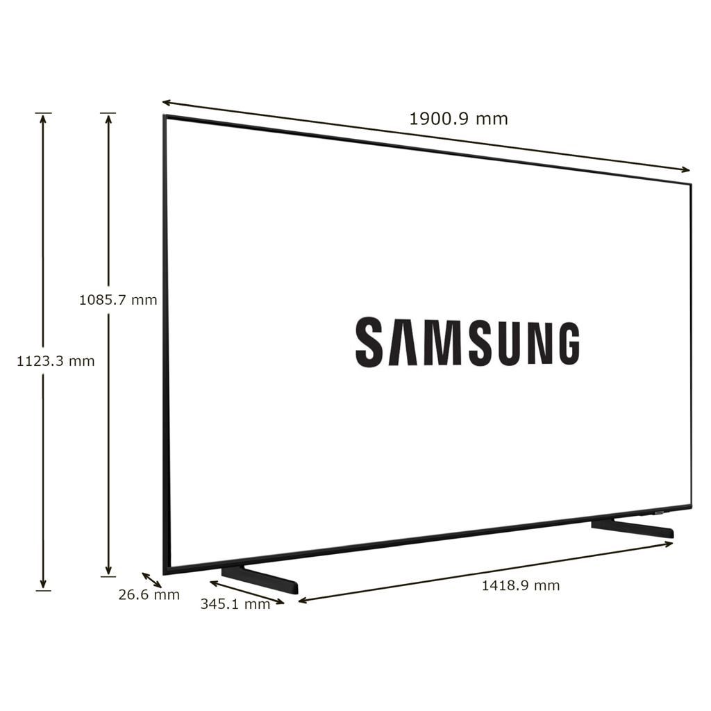 Téléviseur QLED 4K écran 85 po