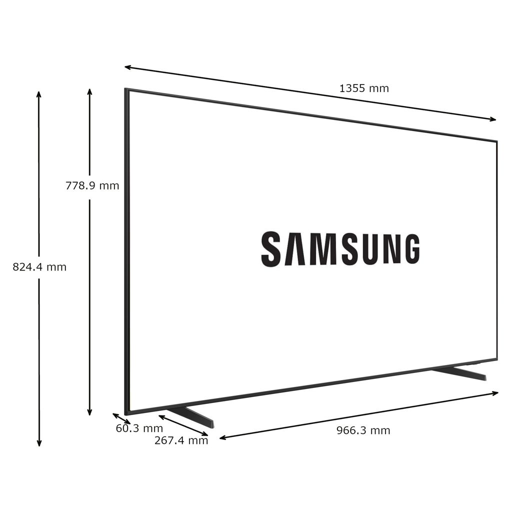 Téléviseur UHD 4K écran 60 po