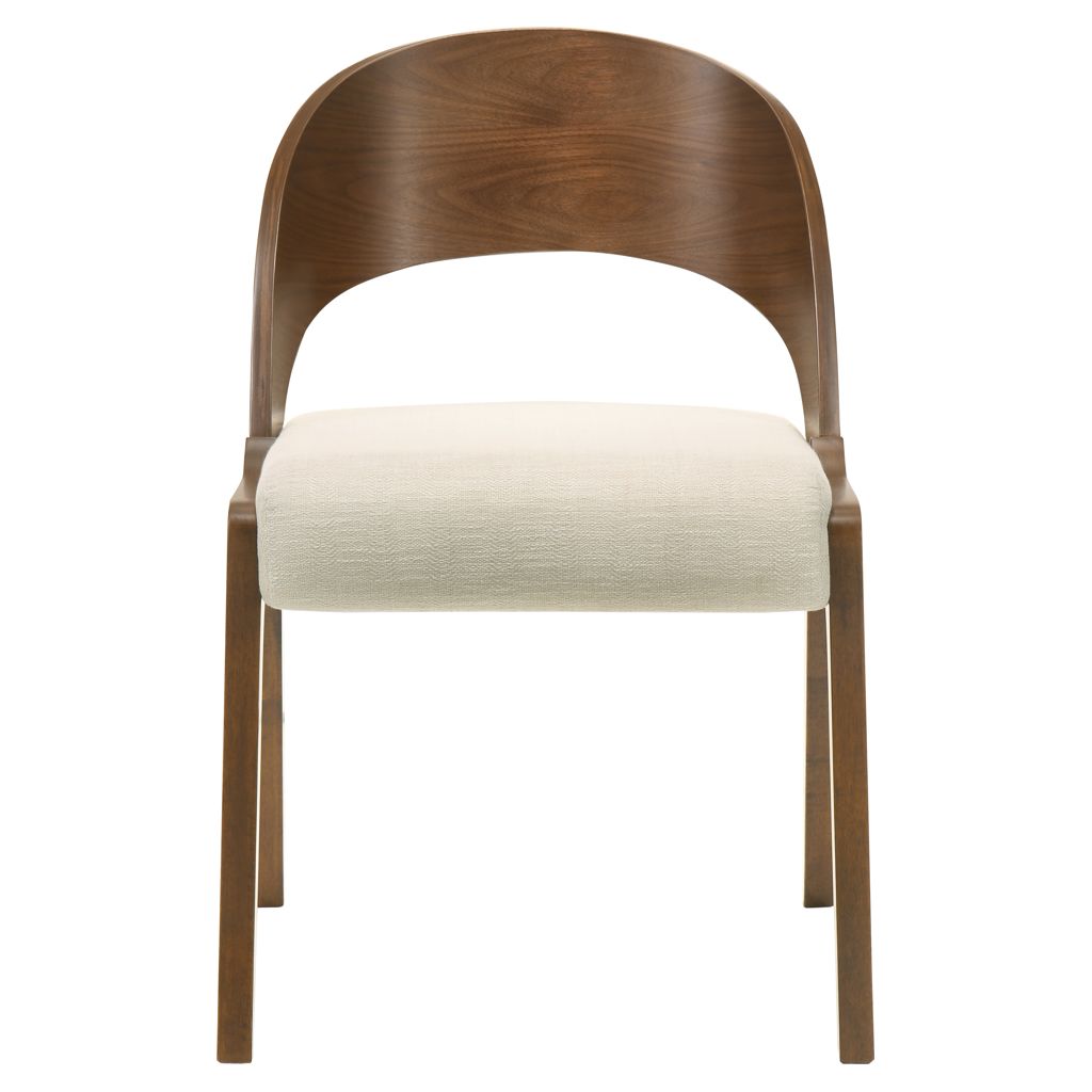 ダイニングチェア CHINON CHAIR WOOD SEAT Woodson Dining Chair Meridian Furniture 868BEIGE-C | Tanguay