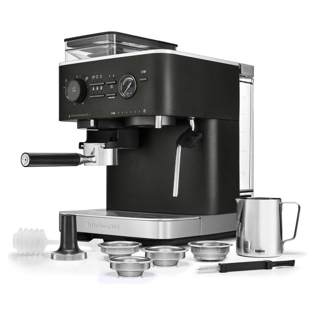 Semi Automatic Espresso Machine with Burr Grinder KitchenAid