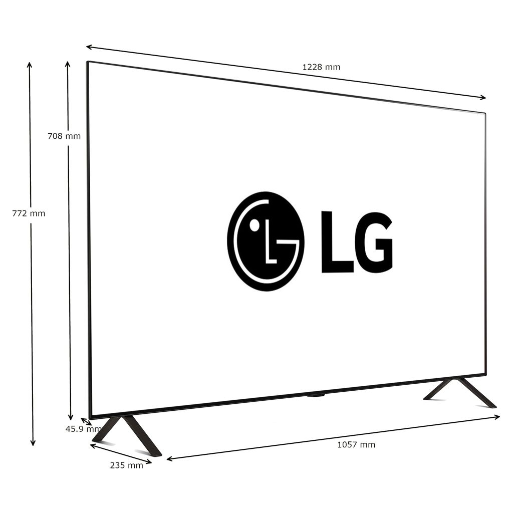 Téléviseur OLED 4K écran 55 po