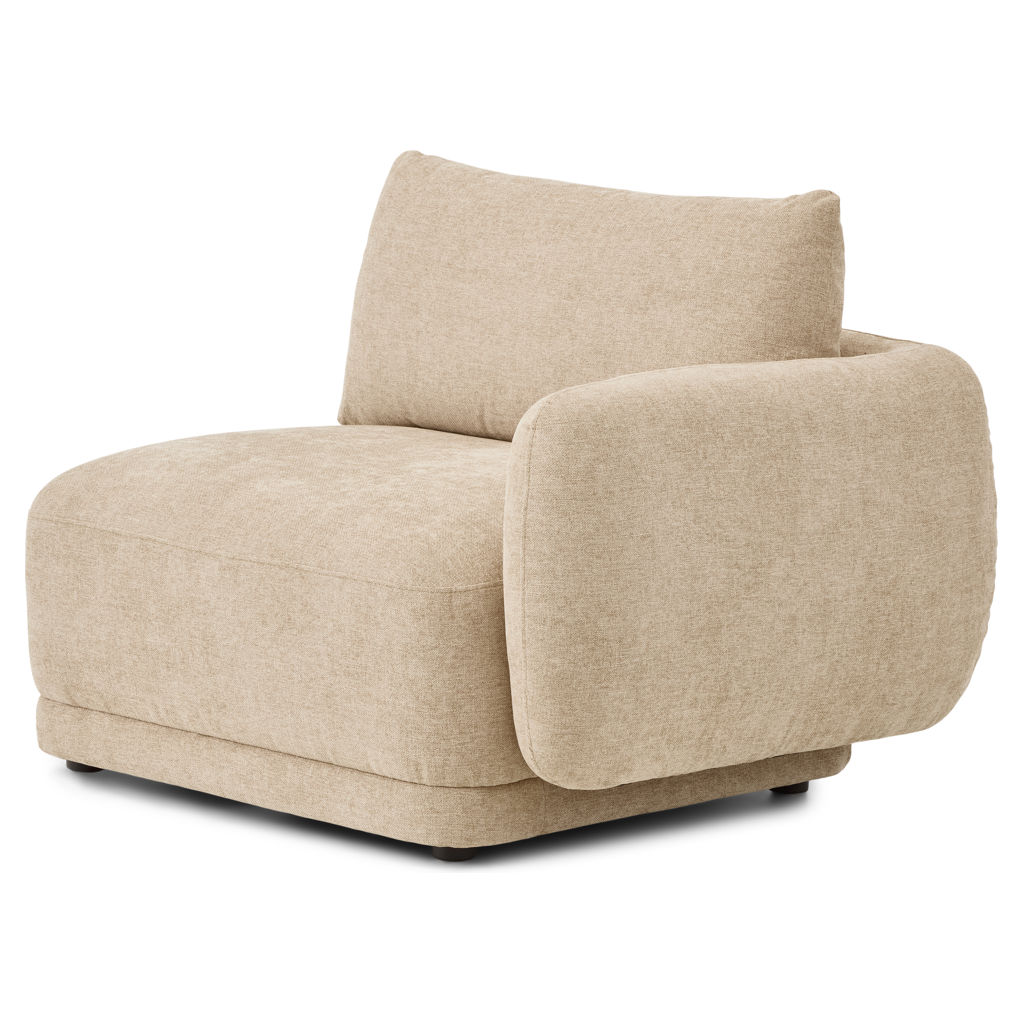 Fauteuil modulaire avec accoudoir à droite