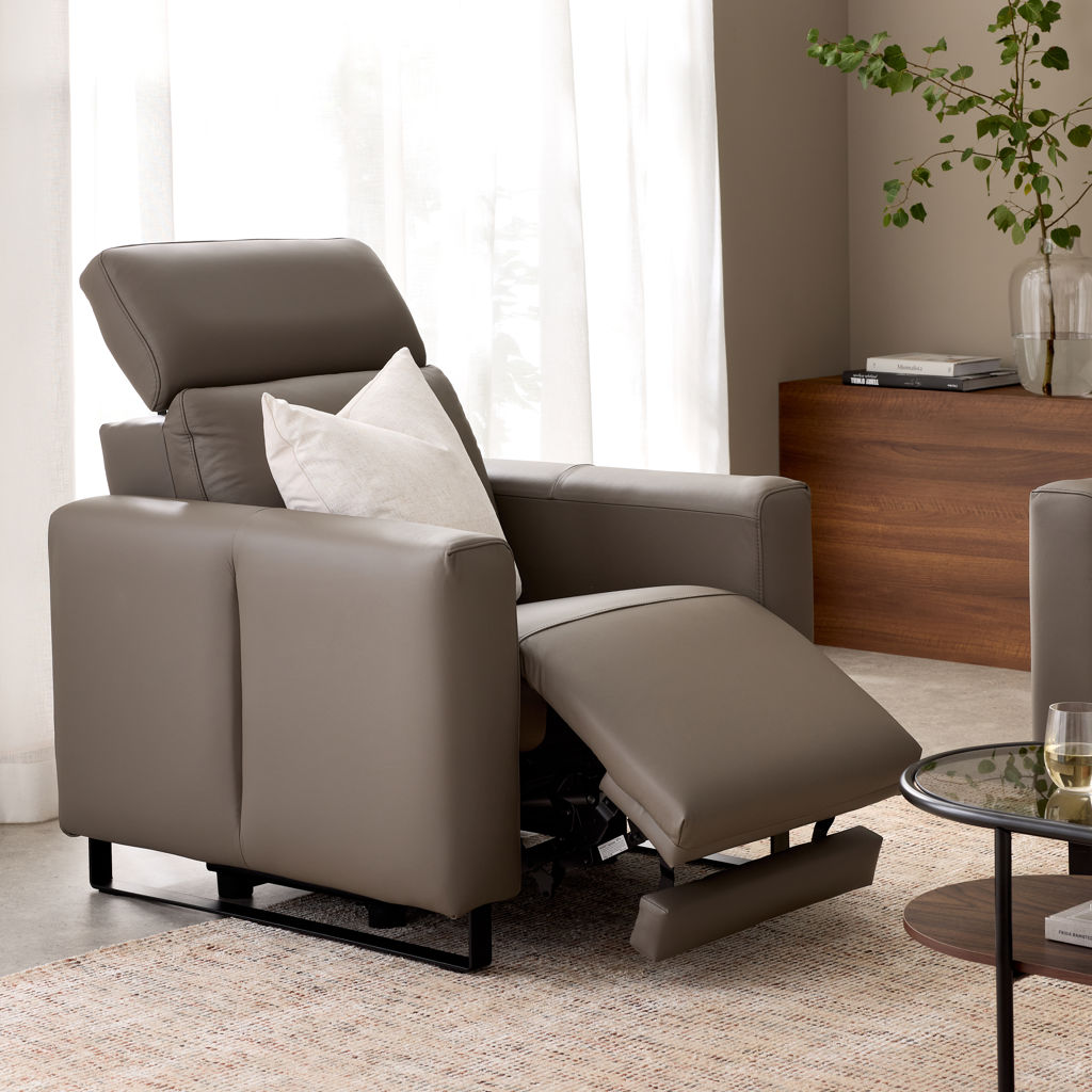 Florent Leather Power Recliner