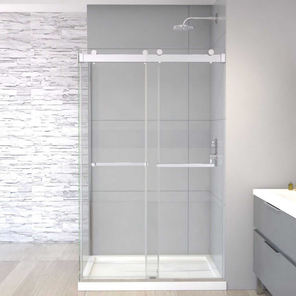 Leora Corner Shower with Acrylic Base