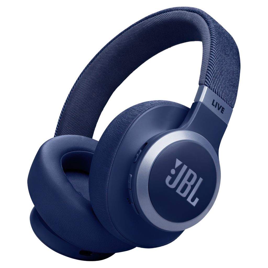 JBL Live 770NC Wireless Over-Ear Headphones JBL JBLLIVE770NCBLUAM