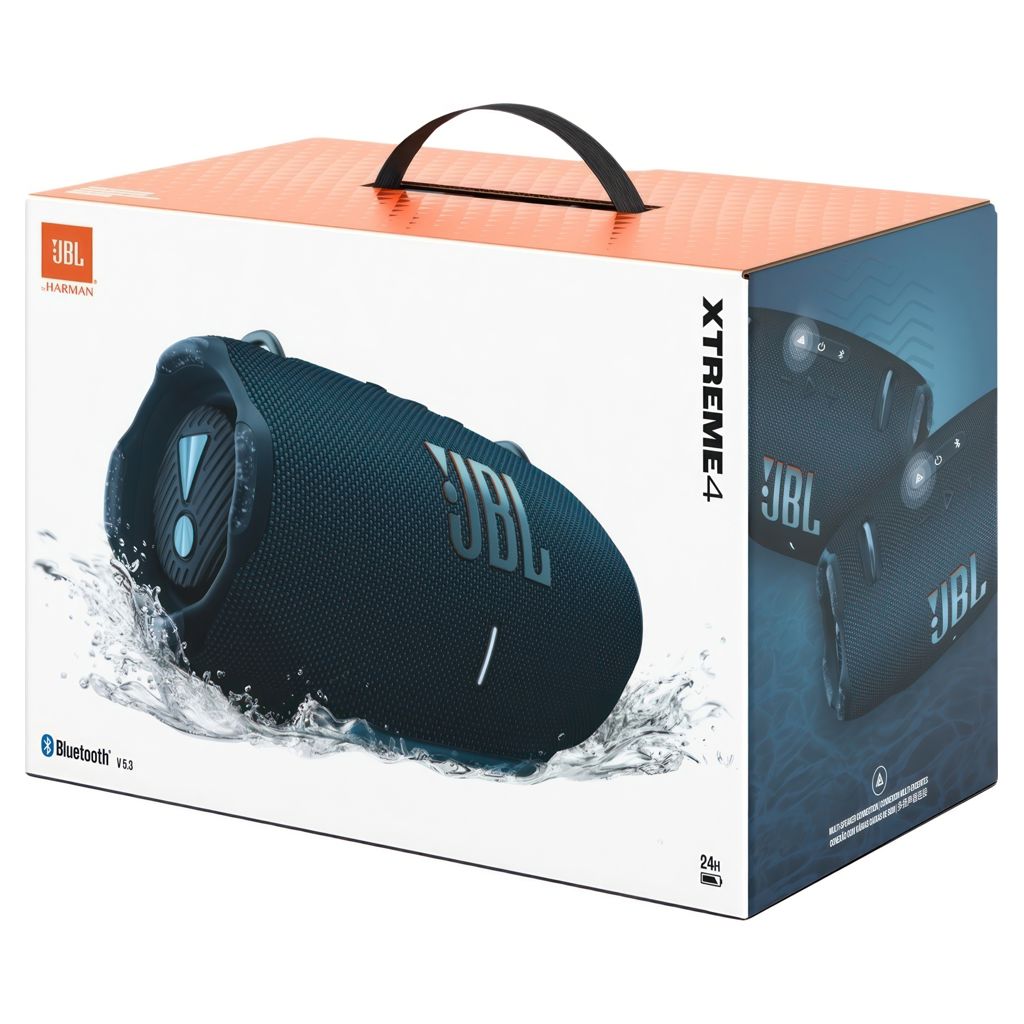 ハ*ル様 jbl xtreme4 新品未使用　ブルー JBL Xtreme 4 (Blue) Waterproof portable Bluetooth® speaker at