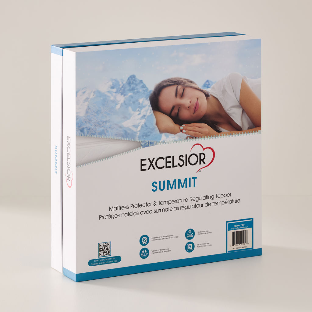 Couvre-matelas 10 po Summit - Simple XL