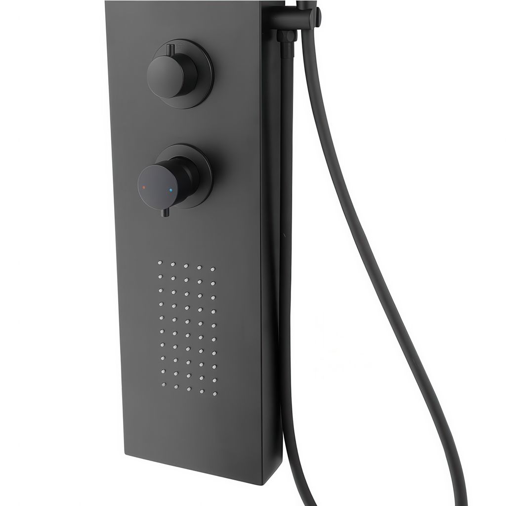 Treyton Shower Panel - black