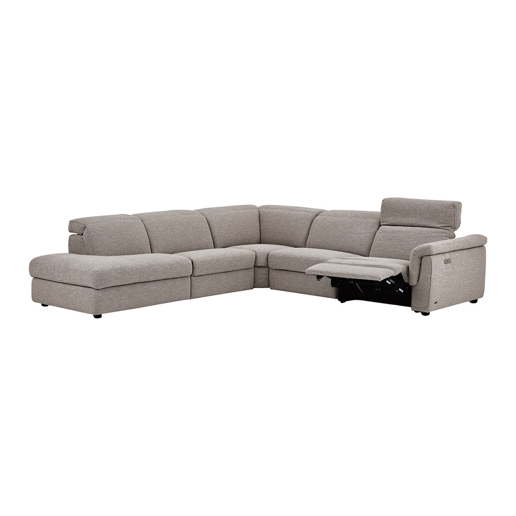 Curioso 5-pc Power Recline Fabric Sectional