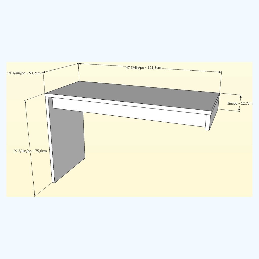 Ensemble de bureau 3 pièces