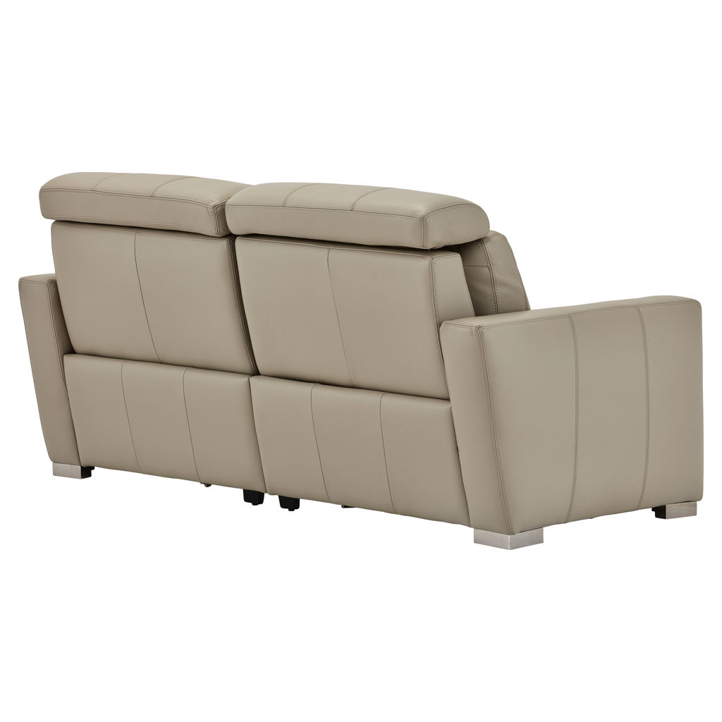 Sofa condo inclinable motorisé en cuir