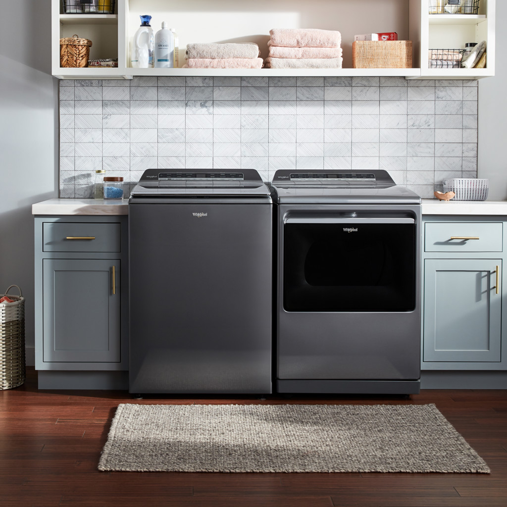 Smart Top Load Washer and Dryer Set