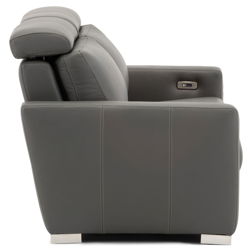 Sofa condo inclinable motorisé en cuir