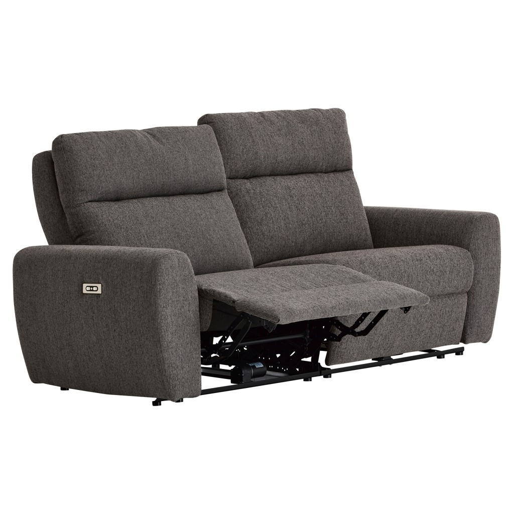 Sofa condo inclinable motorisé en tissu - Carter