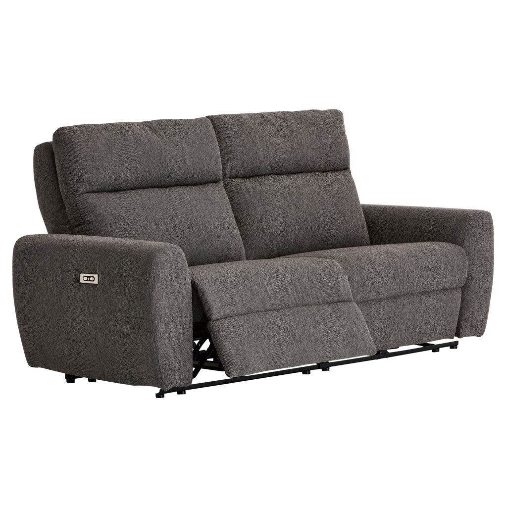 Sofa condo inclinable motorisé en tissu - Carter