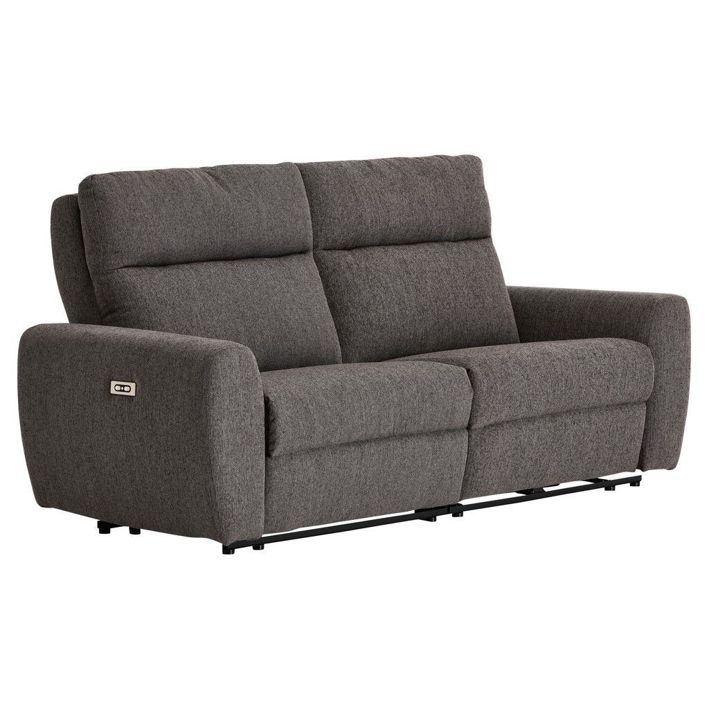 Sofa condo inclinable motorisé en tissu - Carter