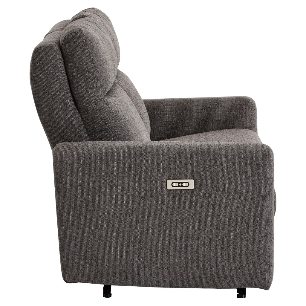 Sofa condo inclinable motorisé en tissu - Carter