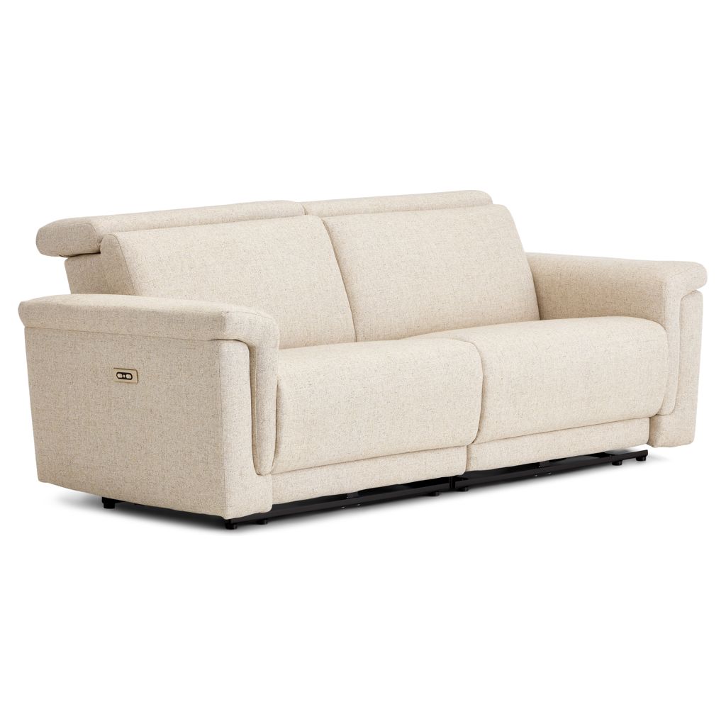 Sofa inclinable motorisé en tissu - Nevin