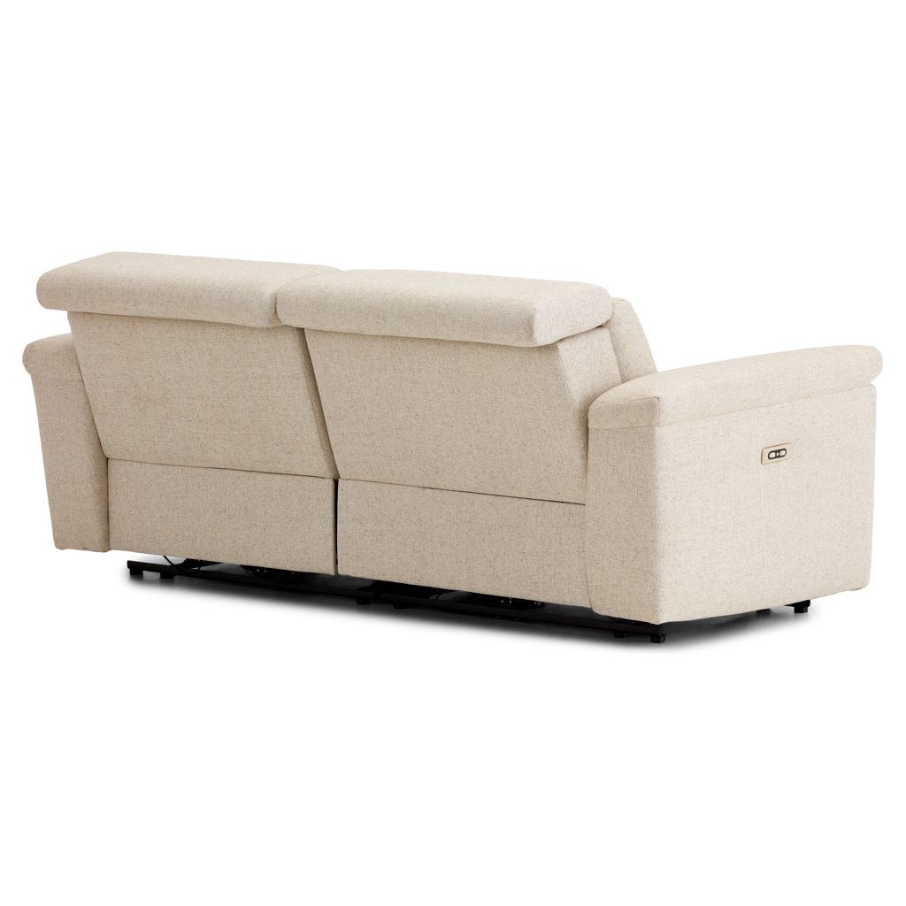 Sofa inclinable motorisé en tissu - Nevin