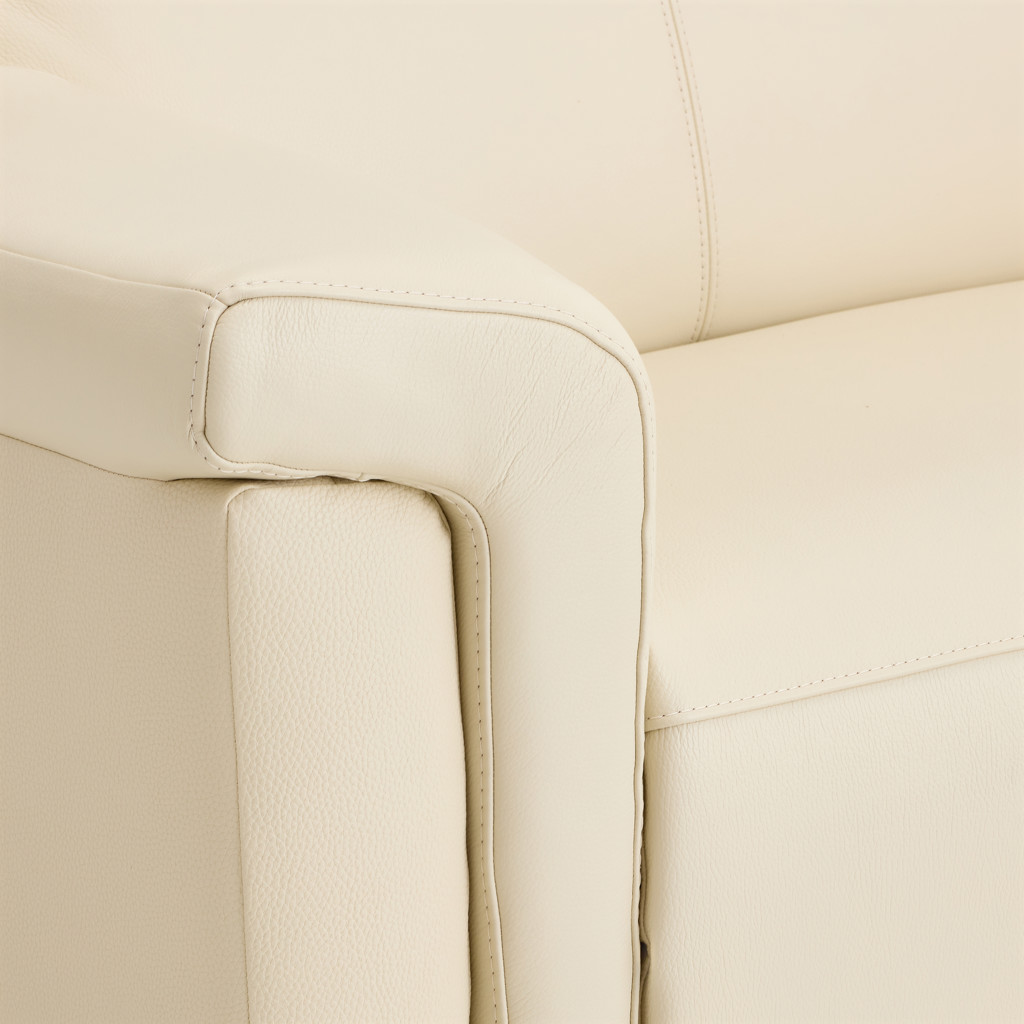 Power Recline Leather Sofa