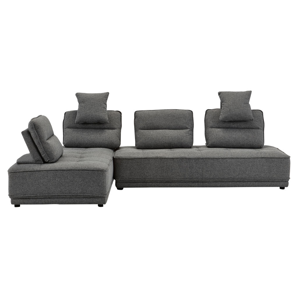 Odilon Collection 2-pc Fabric Modular Sectional