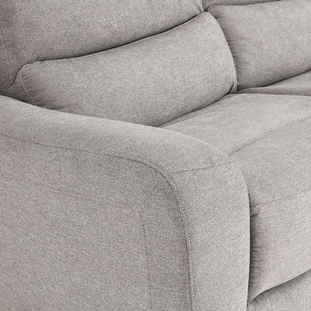 ゆゆ！！ Power Recline Sectional with Integrated Cup Holders AN WAH