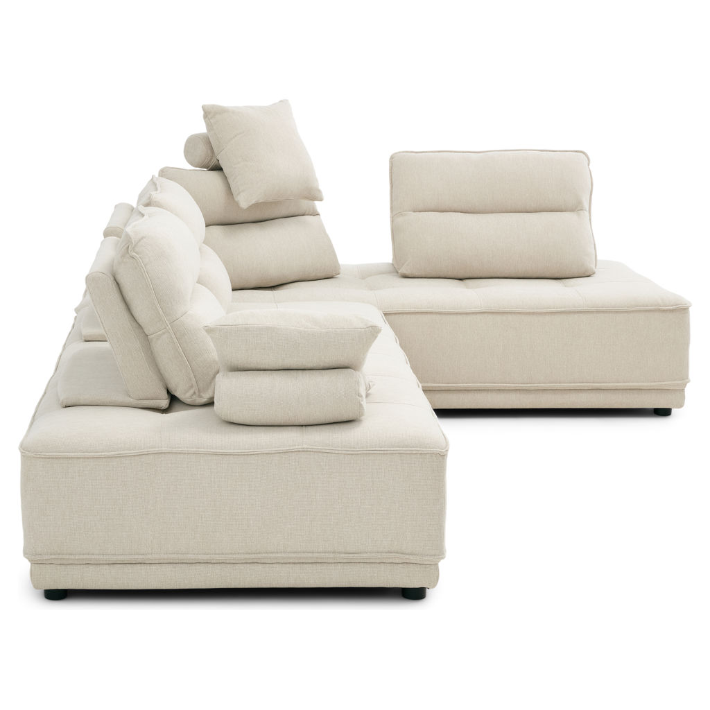 Odilon Collection 2-pc Fabric Modular Sectional