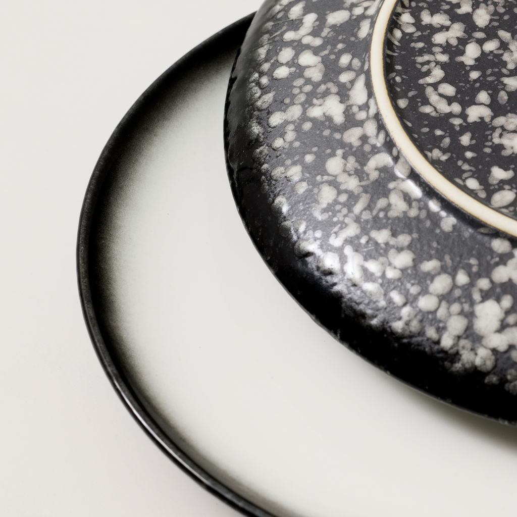Caviar Granite Dinner Set Caviar Dinnerware Collection By Maxwell