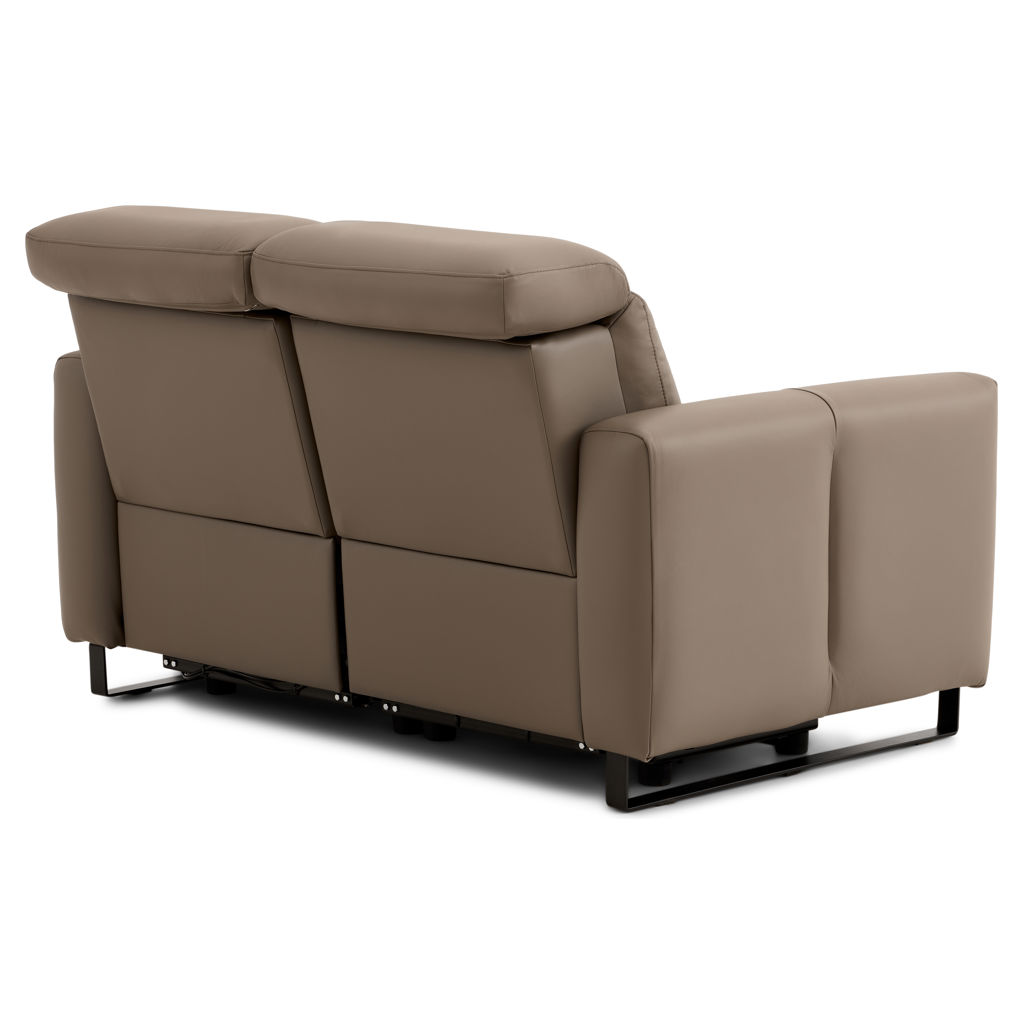 Florent Leather Power Recline Loveseat