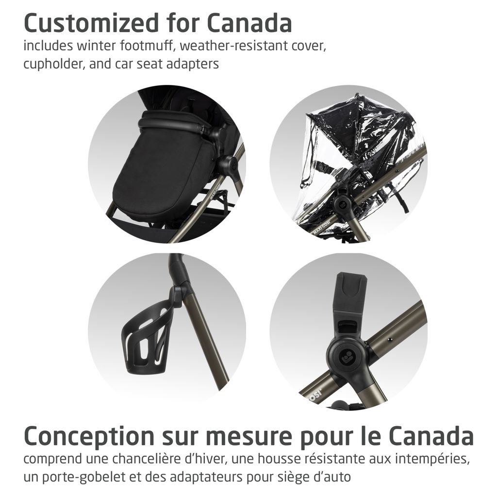 D*1様 ベビスモ CDセット Zelia Luxe 5-in-1 Modular Travel System Maxi-Cosi 01363CHCT | Tanguay