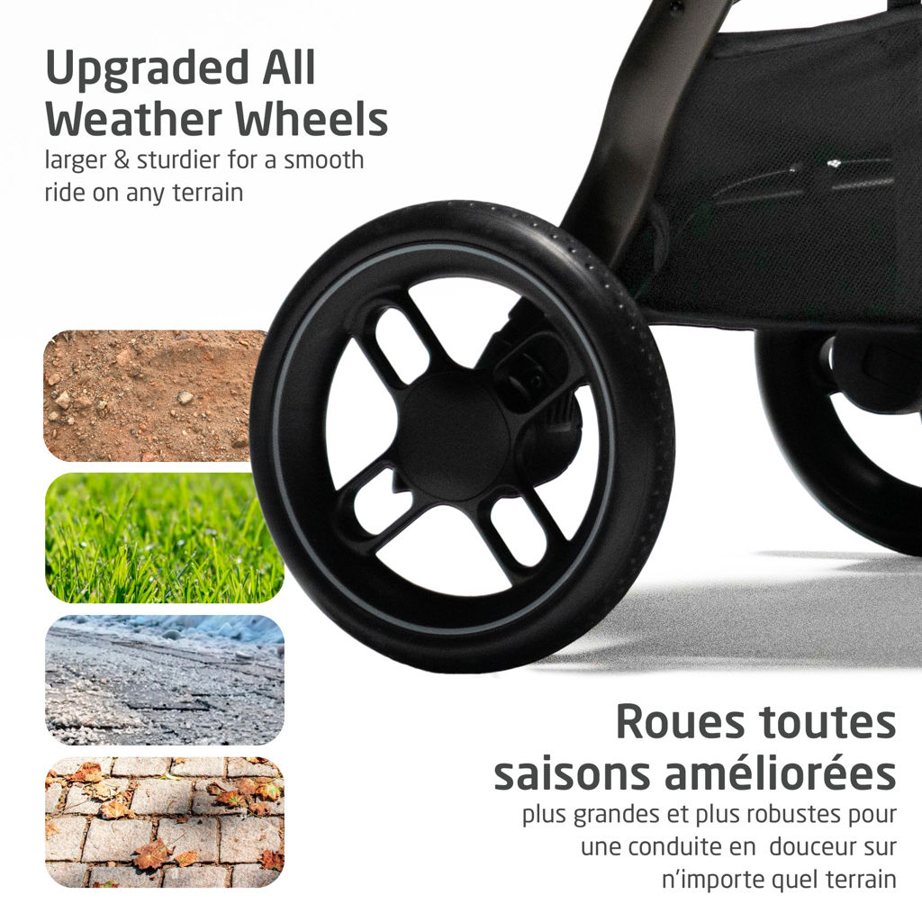 Zelia Luxe 5-in-1 Modular Travel System Maxi-Cosi 01363CHCT | Tanguay