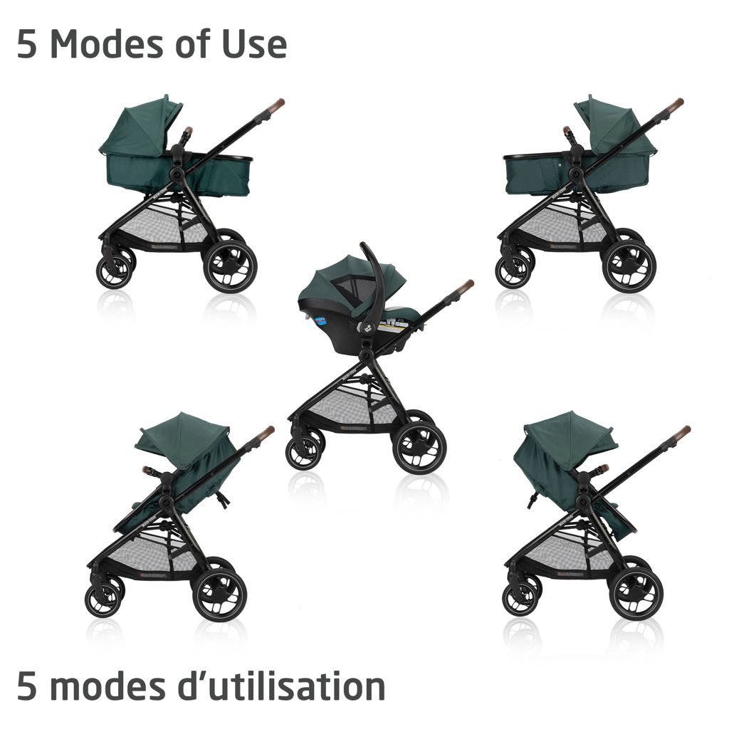 Zelia Luxe 5-in-1 Modular Travel System Maxi-Cosi 01363CFNG | Tanguay
