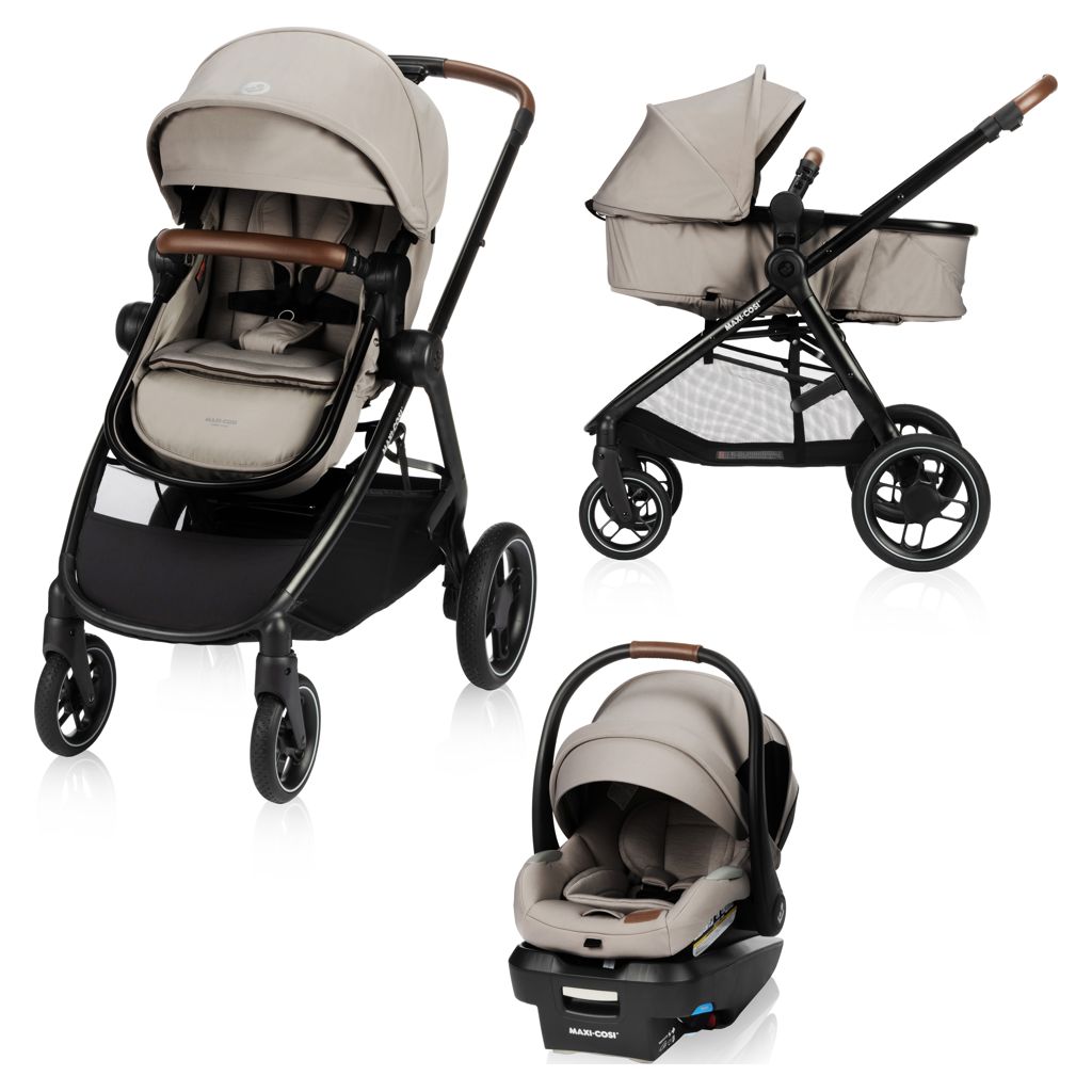 Velia’s choice Maxi Cosi Zelia Luxe 5-in-1 Modular Travel System - Basalt