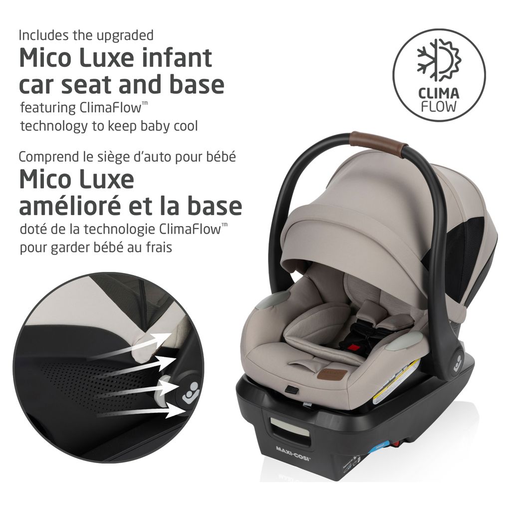 Velia’s choice Maxi Cosi Zelia Luxe 5-in-1 Modular Travel System - Basalt
