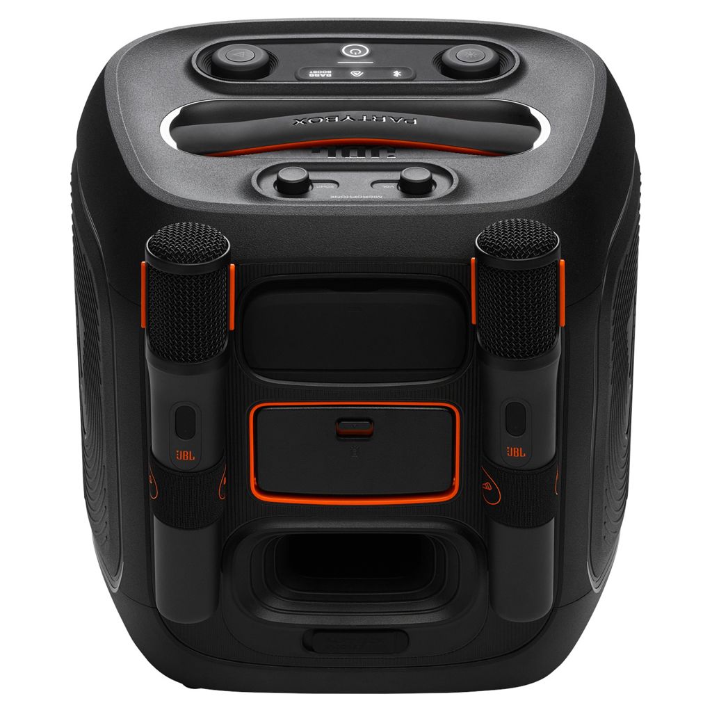 JBL PartyBox Encore 2 Mic - Portable Party Speaker with Two