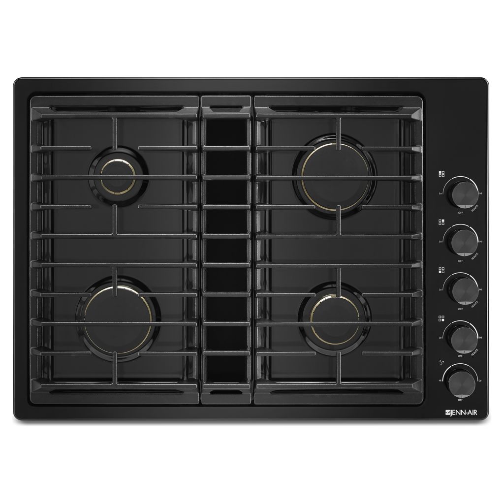 Plaque de cuisson au gaz avec ventilation intégrée 30 po JENNAIR JGD3430GB Tanguay Plaque de cuisson au gaz avec ventilation intégrée 30 po JENNAIR JGD3430GB Tanguay
