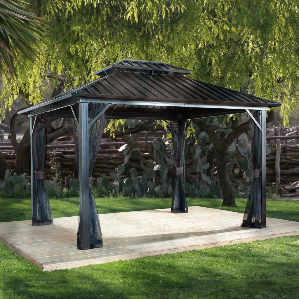 Gazebo Genova Double Toit 12x16 SOJAG 5009165074 Tanguay