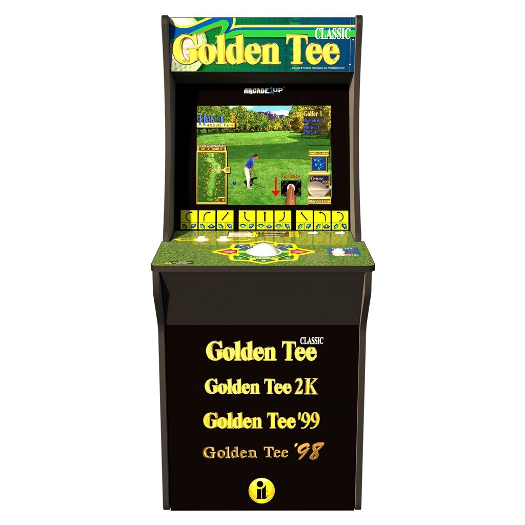 arcade1up golden tee clearance