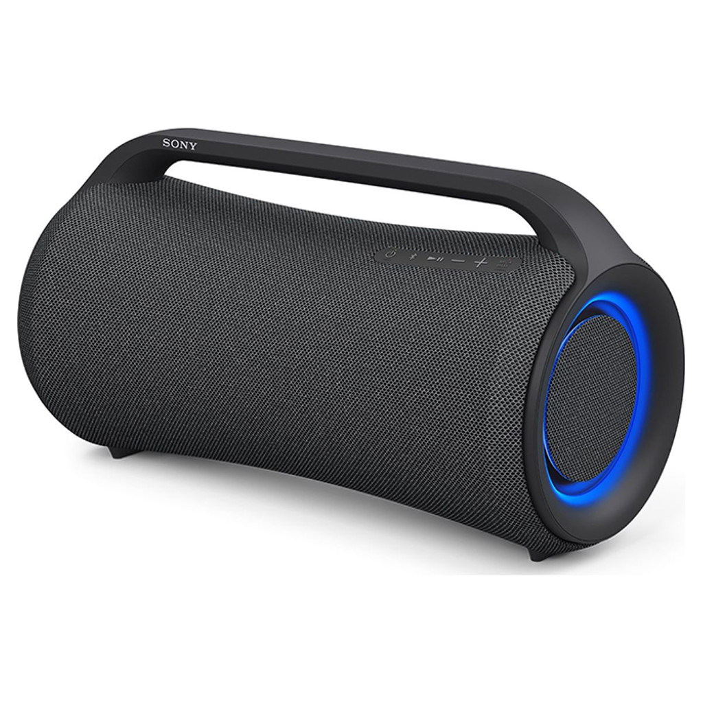Haut-Parleur Bluetooth Portable sans Fil Haut-Parleur stéréo en Tissu Rechargeable Bleu Haut-parleurs sans Fil extérieurs pour la Maison et la fête en Plein air 
