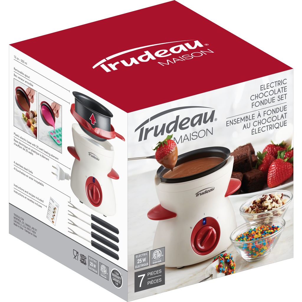 Ensemble à fondue au chocolat électrique Trudeau 5217017 Tanguay
