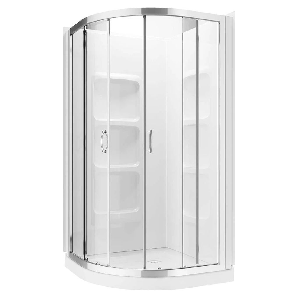 Ensemble de douche en coin Néoronde 40 x 40 po Bain signature SALON40