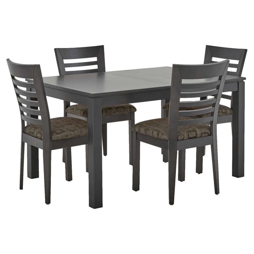 Ensemble Salle à Manger Vida Designs Corona 4 Places | Table Et 4 Chaises En Pin Massif - Style Moderne