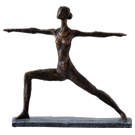 Statuette Yoga 14X12