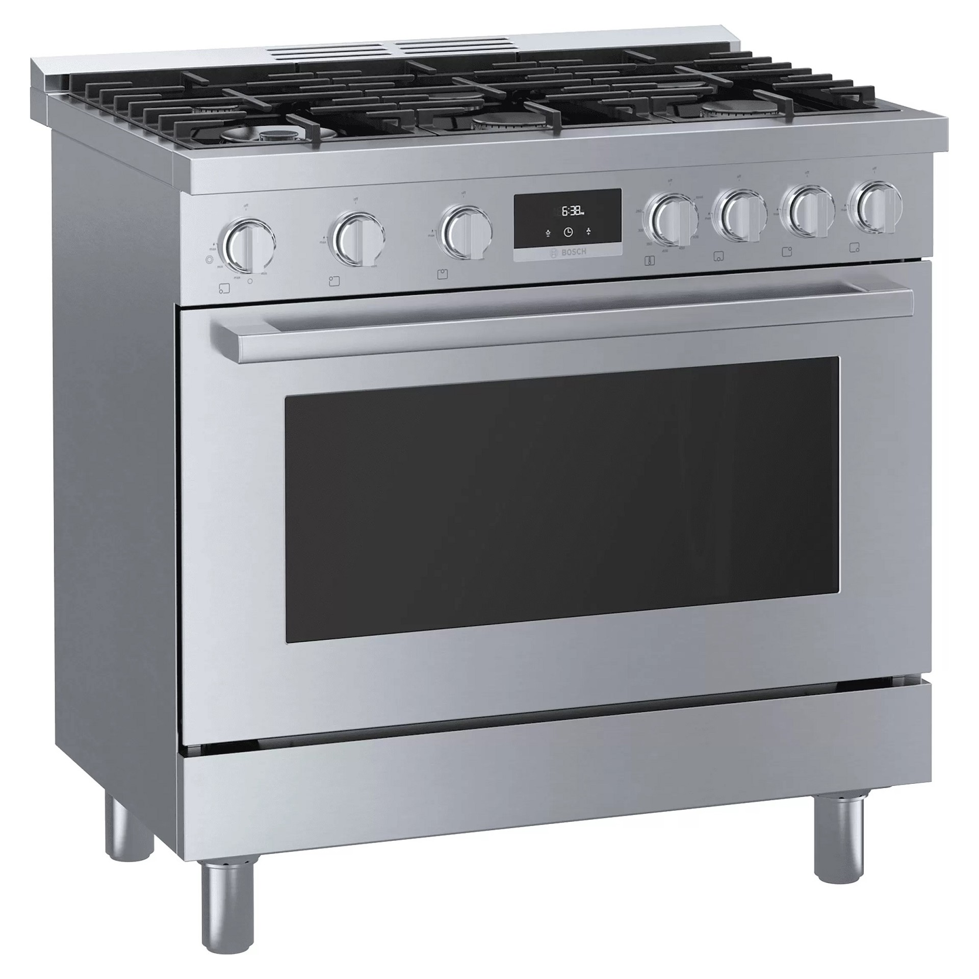 36" 800 Series Gas Freestanding Range Stainless steel Bosch HGS8655UC