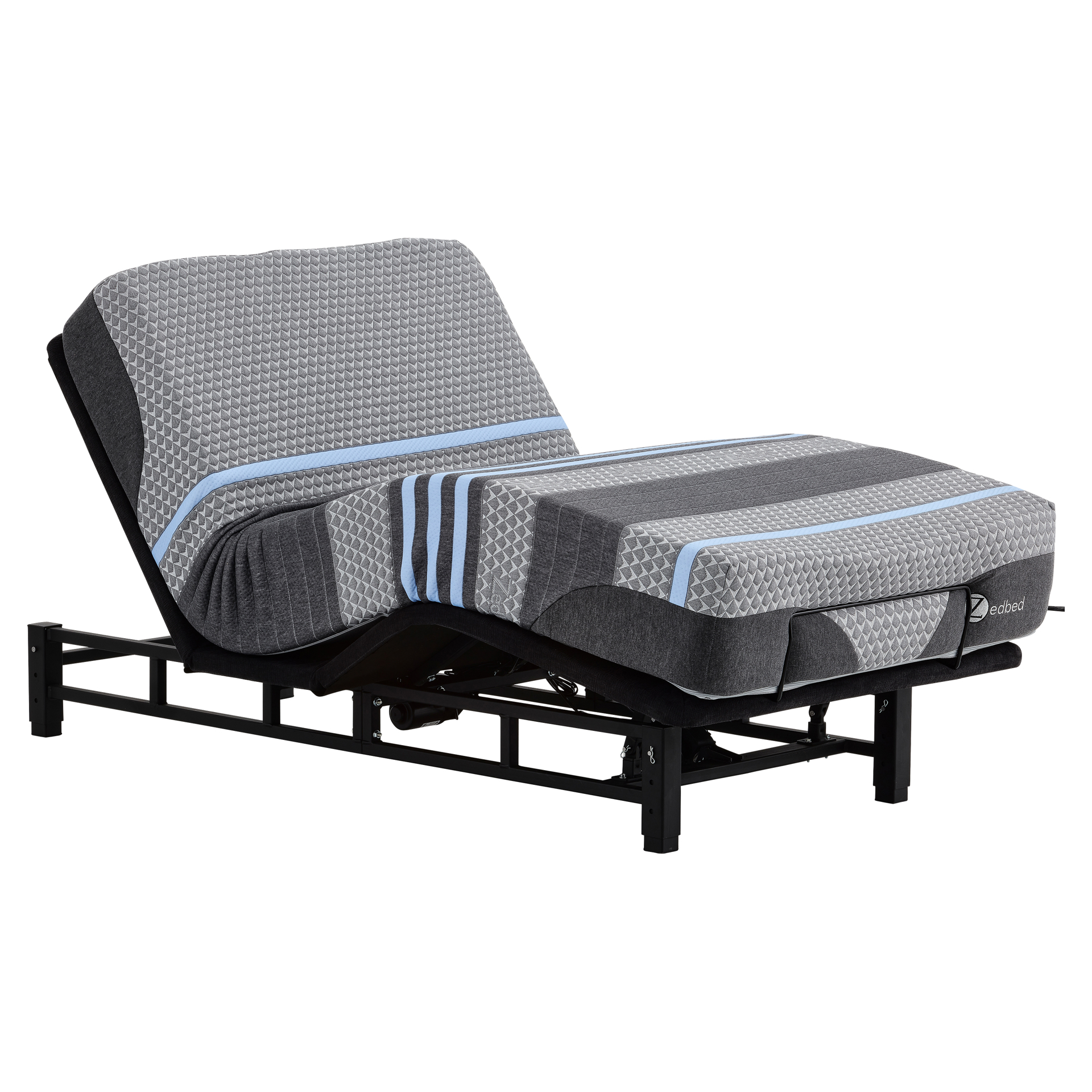 Ensemble lit articulé et matelas lit Simple Zedbed Tanguay