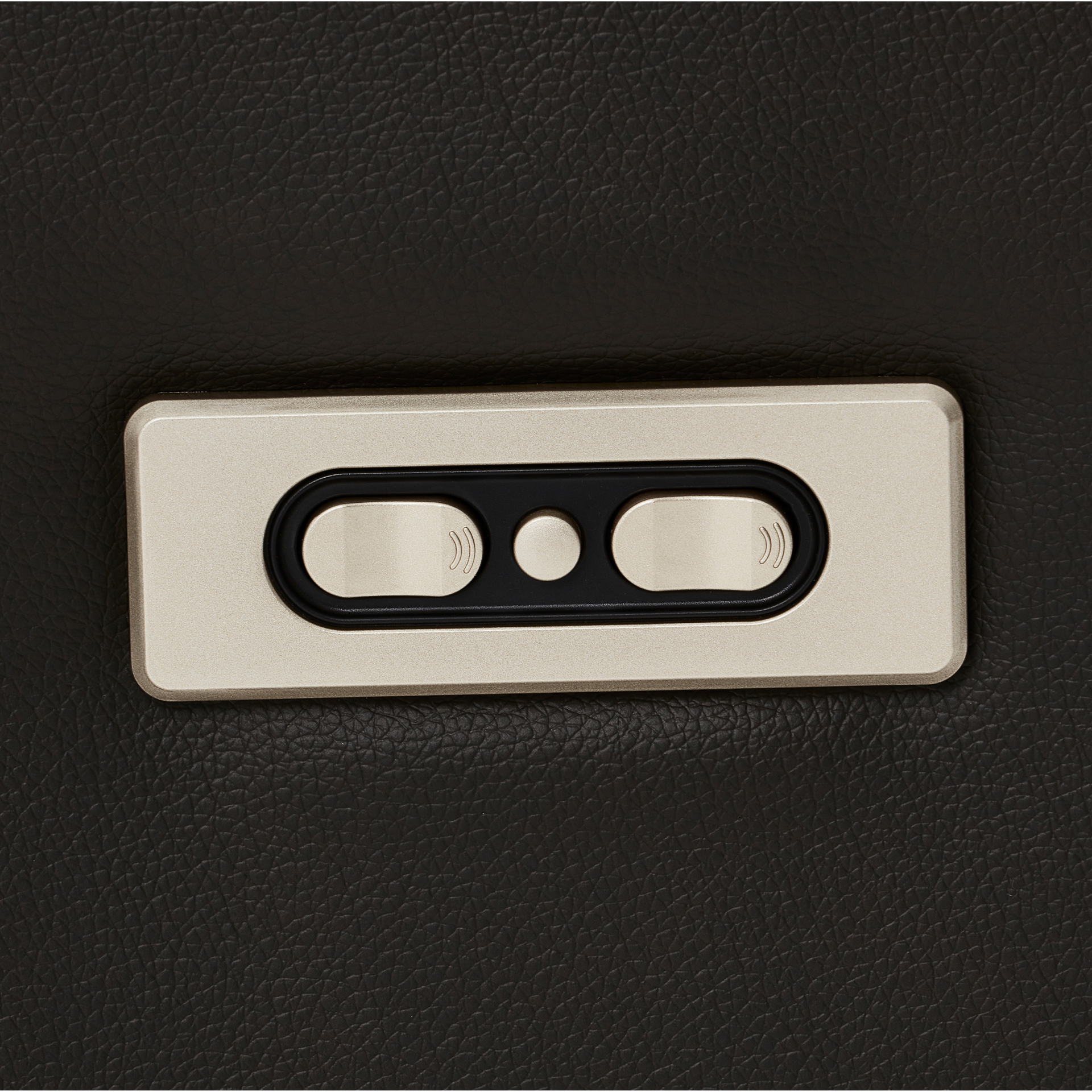 Causeuse inclinable motorisée en cuir et similicuir Elran 40295MEC OPH