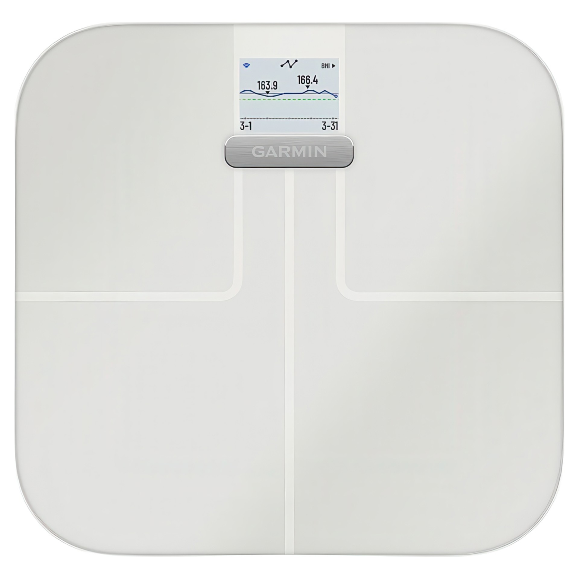 GARMIN(ガーミン) Index S2 Smart Scale White Index™ S2 Smart Body Weight Scale Garmin 010-02294-03 | Tanguay
