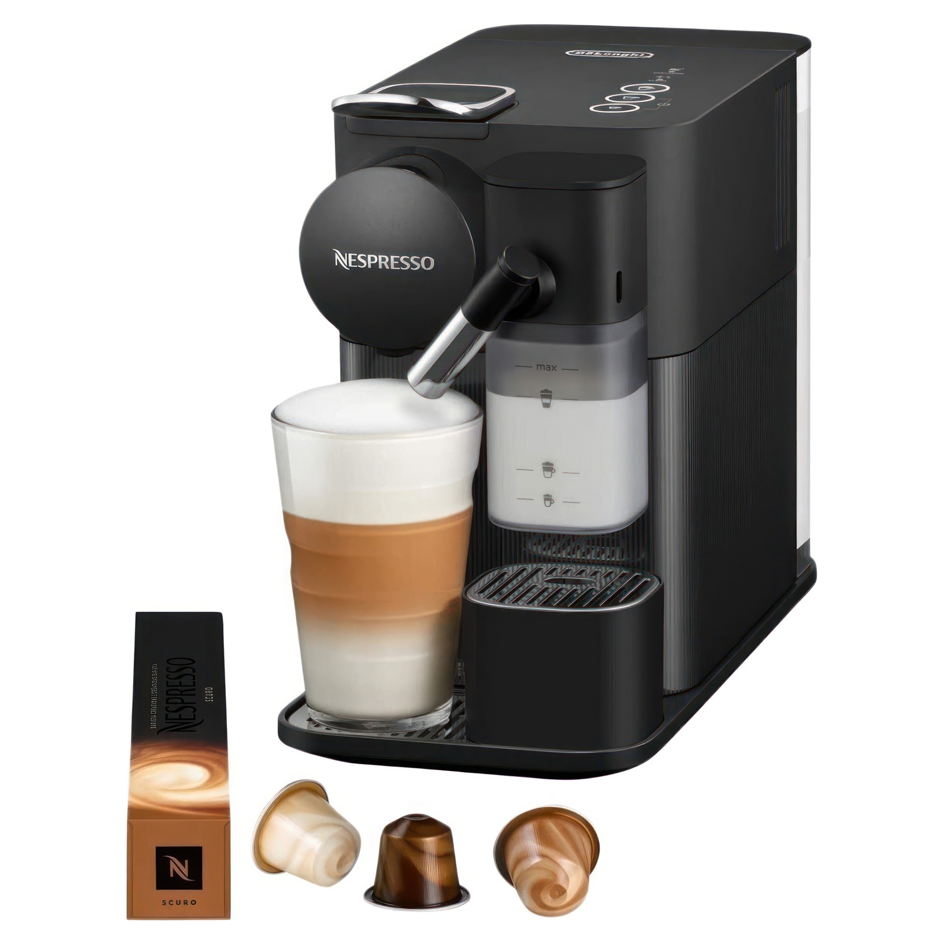 ネスプレッソ   lattissima Nespresso Lattissima One by De'Longhi, Silky White : Amazon