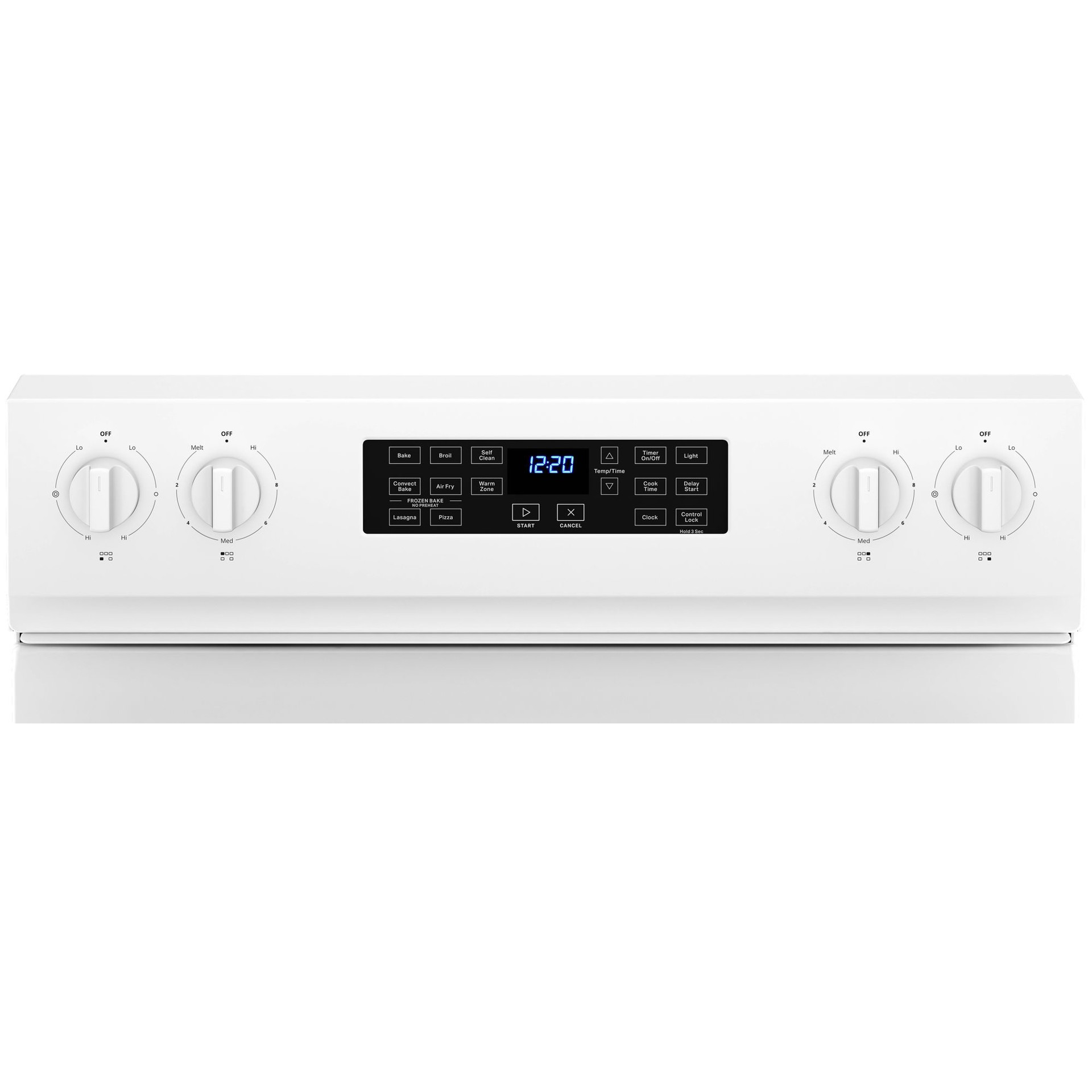 30" Ceramic Top Range with SelfCleaning Oven Whirlpool YWFE550S0LW